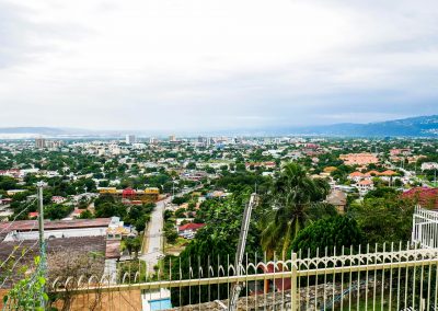View over Kingston from Beverly Hills, Jamaica